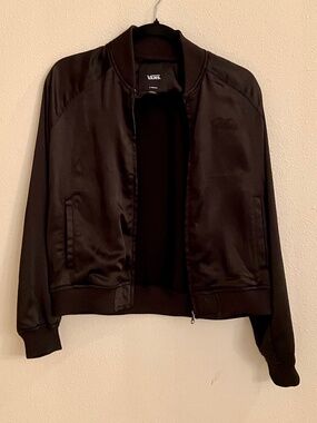 Vans Black Bomber Jacket NWOT